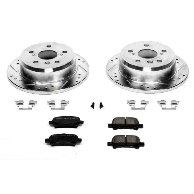 PowerStop — Power Stop 05-07 Toyota Avalon Rear Z23 Evolution Sport Brake Kit - view 1