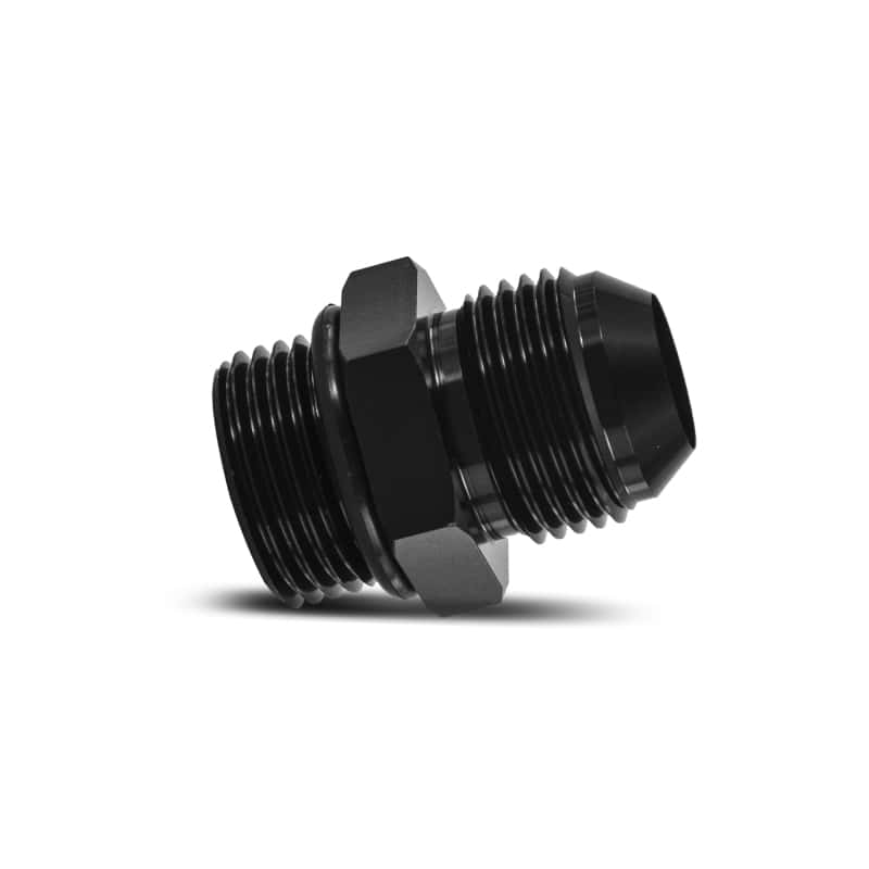 Mishimoto — Mishimoto -16ORB to -16AN Aluminum Fitting Black
Fitting - view 2