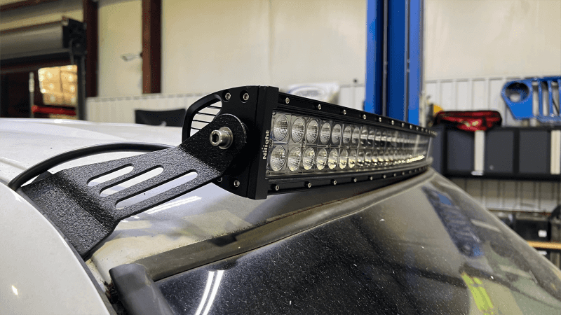 Fishbone Offroad — Fishbone Offroad 99-06 Chevrolet Silverado/Tahoe/Suburban Roof Mounted 50in Lightbar Bracket - Black - view 5