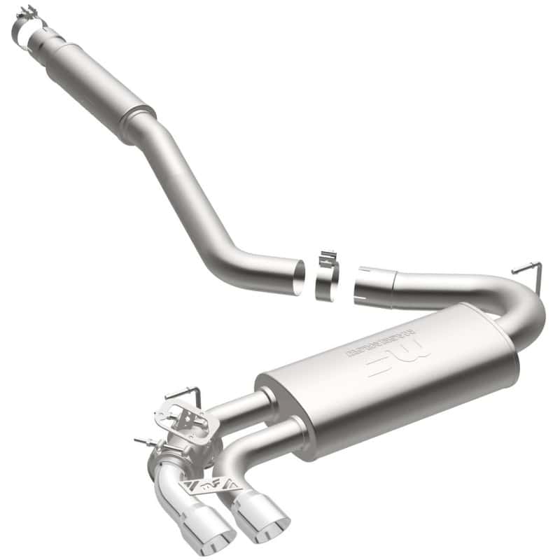 Magnaflow — MagnaFlow CB SS 2.5/3in Dual Straight DS Rear Ext 3in Tip 12-15 BMW 328i /428i 2.0L Coupe Sedan
Cat-Back - view 30