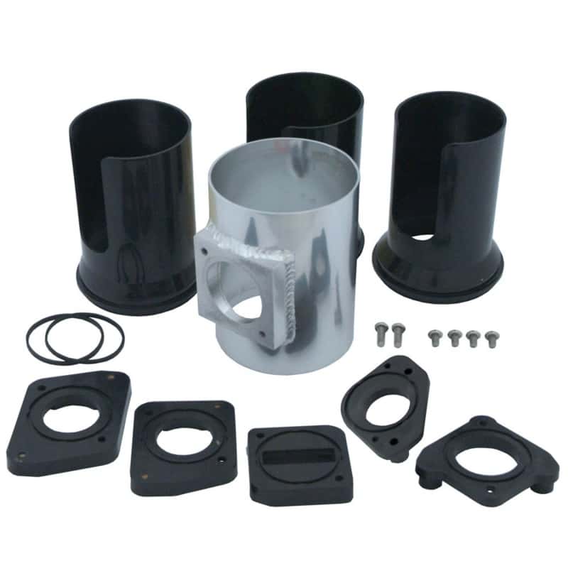 Spectre — Spectre Mass Air Flow Sensor Adapter Kit (3in.) - Aluminum
Mass Flow Air Sensor
MAFS Adapter Kit - view 1