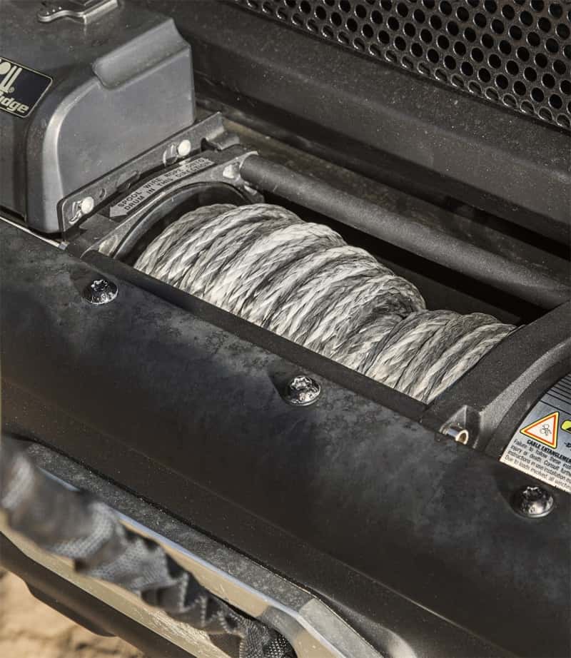 Rugged Ridge — Rugged Ridge Synthetic Winch Line Dark Gray 7/16in x 90 Ft
OFFROAD_RECOVERY
Winch Rope - view 3