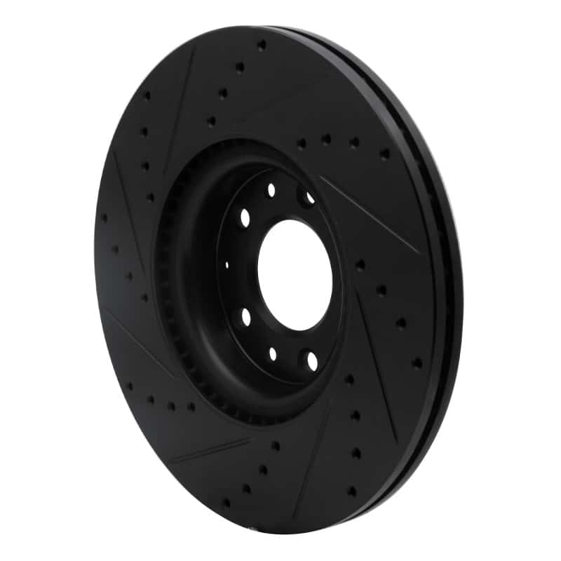 R1 Concepts — R1 06-07 Mazda 6 Front Right Drilled & Slotted Black Brake Rotor
R1 Brake Rotor Drill - view 4