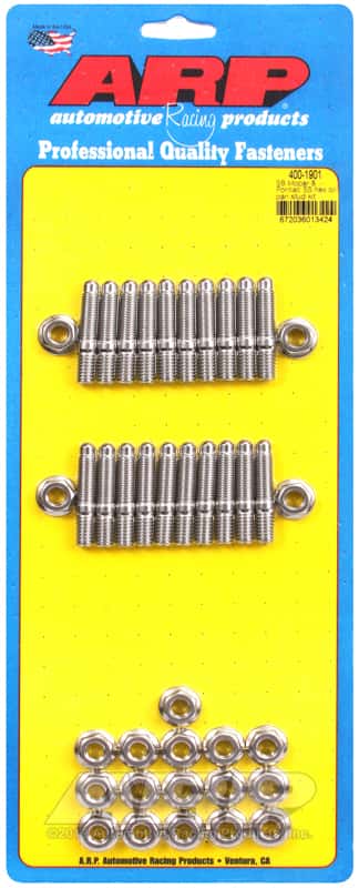 ARP — ARP SB Mopar and Pontiac SS Hex Oil Pan Stud Kit - view 1