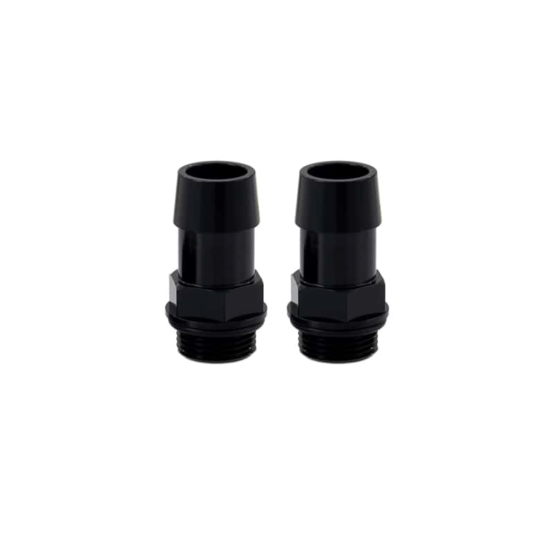 Mishimoto — Mishimoto 2pcs. M20x1.5 3/4in Aluminum Catch Can Fitting - Black
Aluminum Fitting - view 2