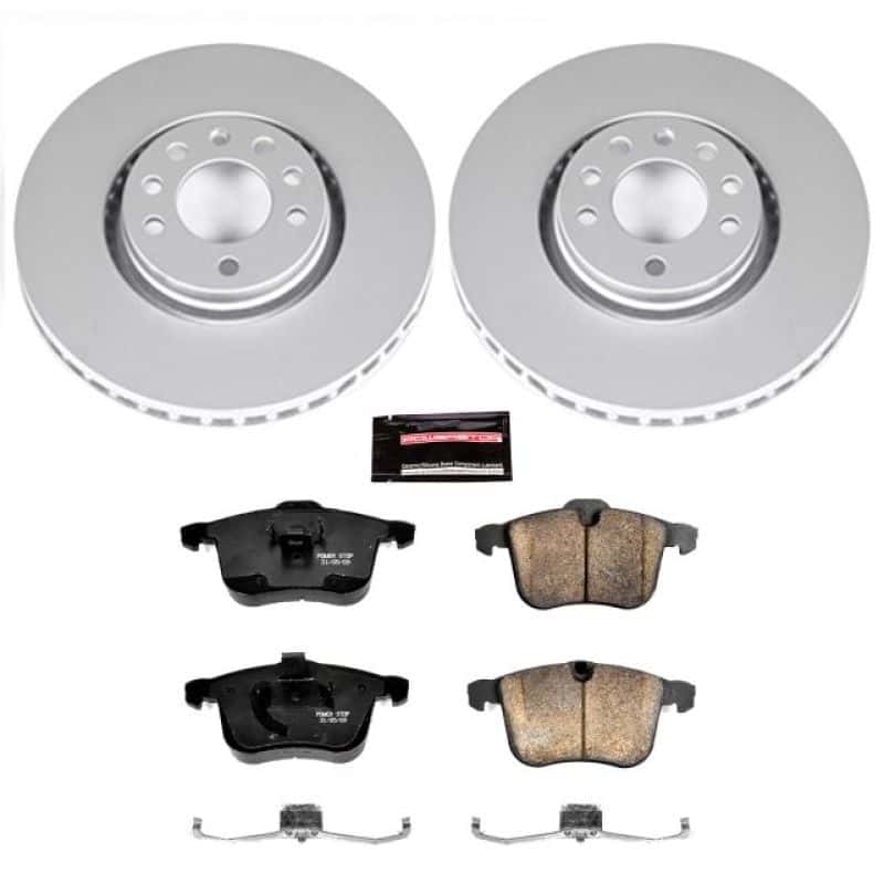 PowerStop — Power Stop 06-11 Saab 9-3 Front Z23 Evolution Sport Coated Brake Kit - view 1