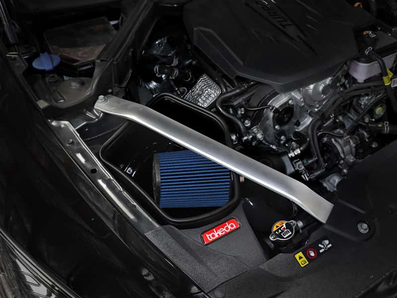 aFe — aFe 22-23 Kia Stinger L4 2.5L (t) Takeda Stage-2 Cold Air Intake System w/ Pro 5R Filter
Takeda Intake System - view 8
