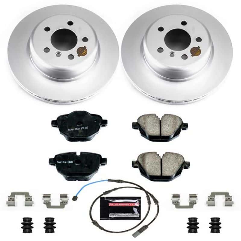 PowerStop — Power Stop 11-16 BMW 528i Rear Z23 Evolution Sport Coated Brake Kit - view 1