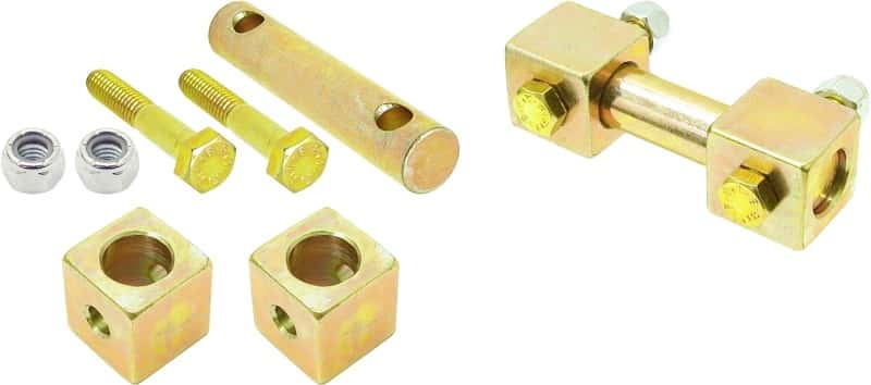RockJock — RockJock TJ/LJ/XJ/MJ Shock Bar Pin Eliminator Kit Front Pair
ShkAbsrbrHardware - view 1