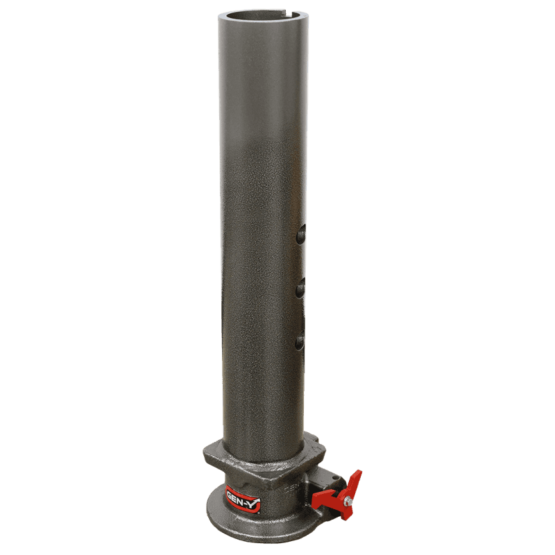 GEN-Y Hitch — Gen-Y Viking 4in Round Tube Gooseneck Static Hitch w/SnapLatch 2-5/16in Coupler 8.5K TW 30K
Gooseneck Hitch - view 1