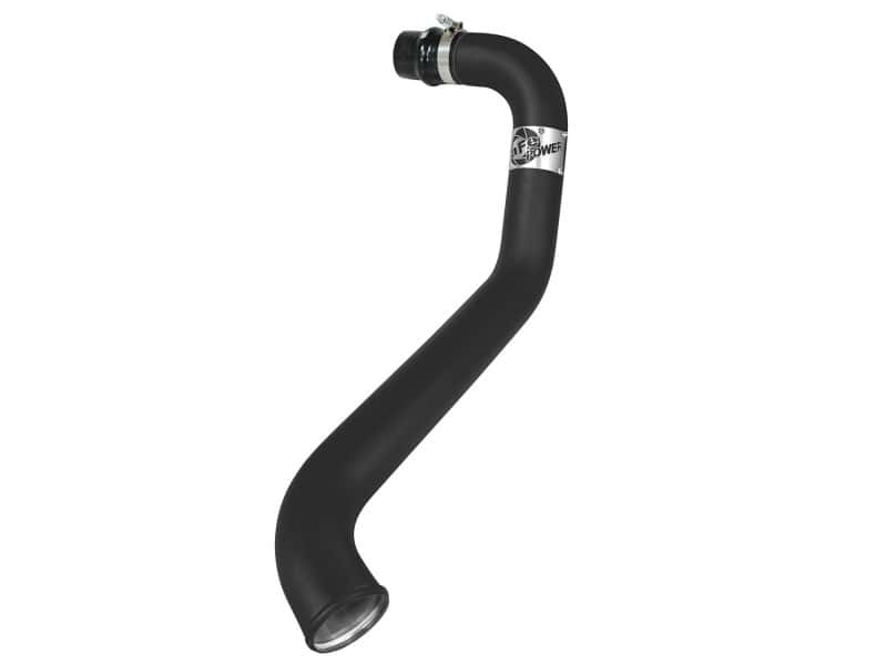 aFe — aFe Bladerunner 3in Intercooler Hot Side Tube 01-04 GM Diesel Trucks V8 6.6L (td)
Hot Charge Pipe - view 1