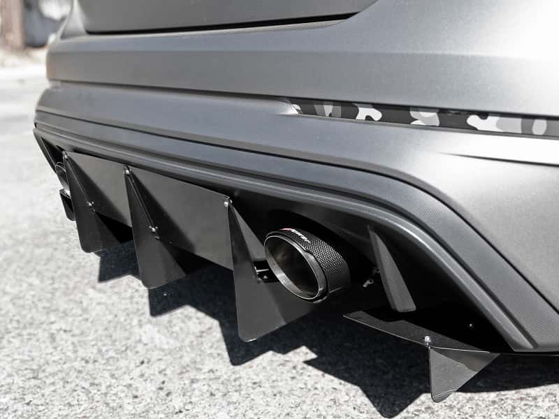 aFe — aFe Takeda 3in 304 SS Axle-Back Exhaust System w/ Carbon Fiber Tips 16-18 Ford Focus RS I4-2.3L (t)
Axle-Back Exhaust - view 6