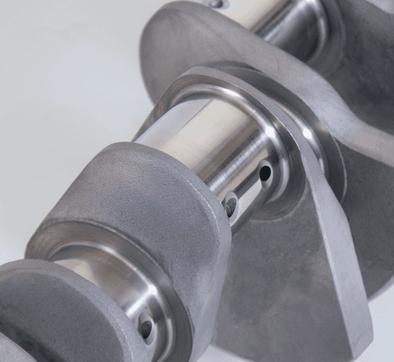 Eagle — Eagle Chevy Small Journal 283-327 Stock Stroke Forged 4340 Chromoly Crankshaft
4340 Crank - view 4