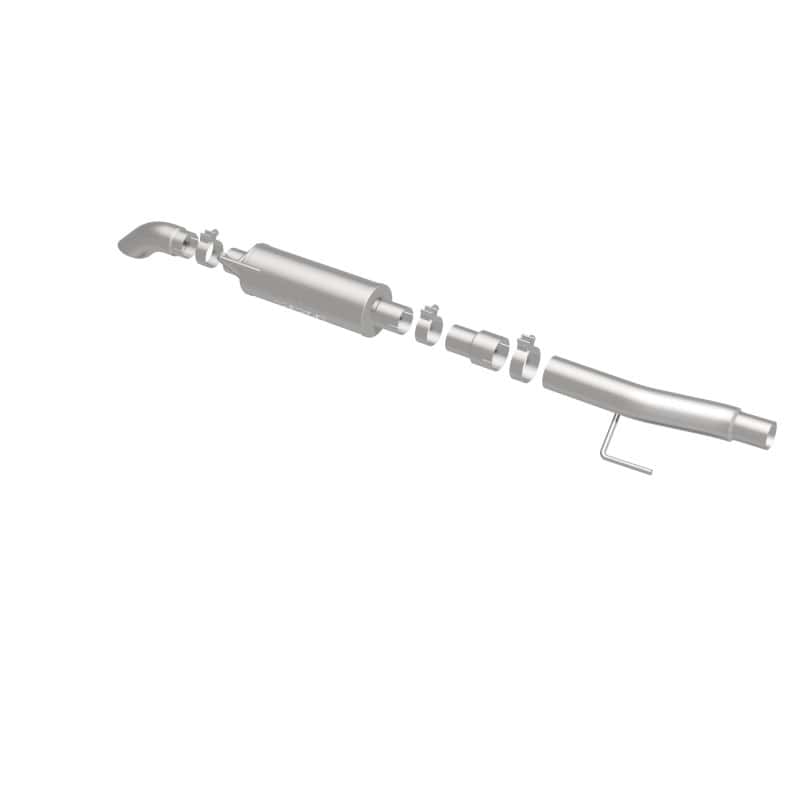 Magnaflow — MagnaFlow Cat-Back, SS, 2.5/3in, Turn Down In Front Rear Tire 2015 Ford F150 5.0L V8 Ext Cab
Cat-Back - view 10