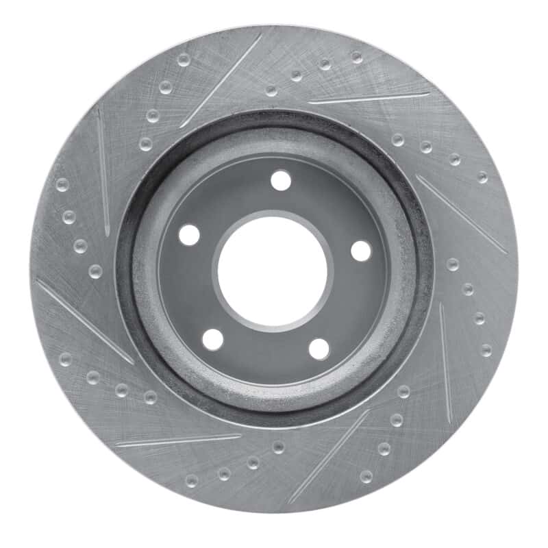 R1 Concepts — R1 07-25 Chrysler SEBRING Front Right Drilled & Slotted Silver Brake Rotor
R1 Brake Rotor Drill - view 5