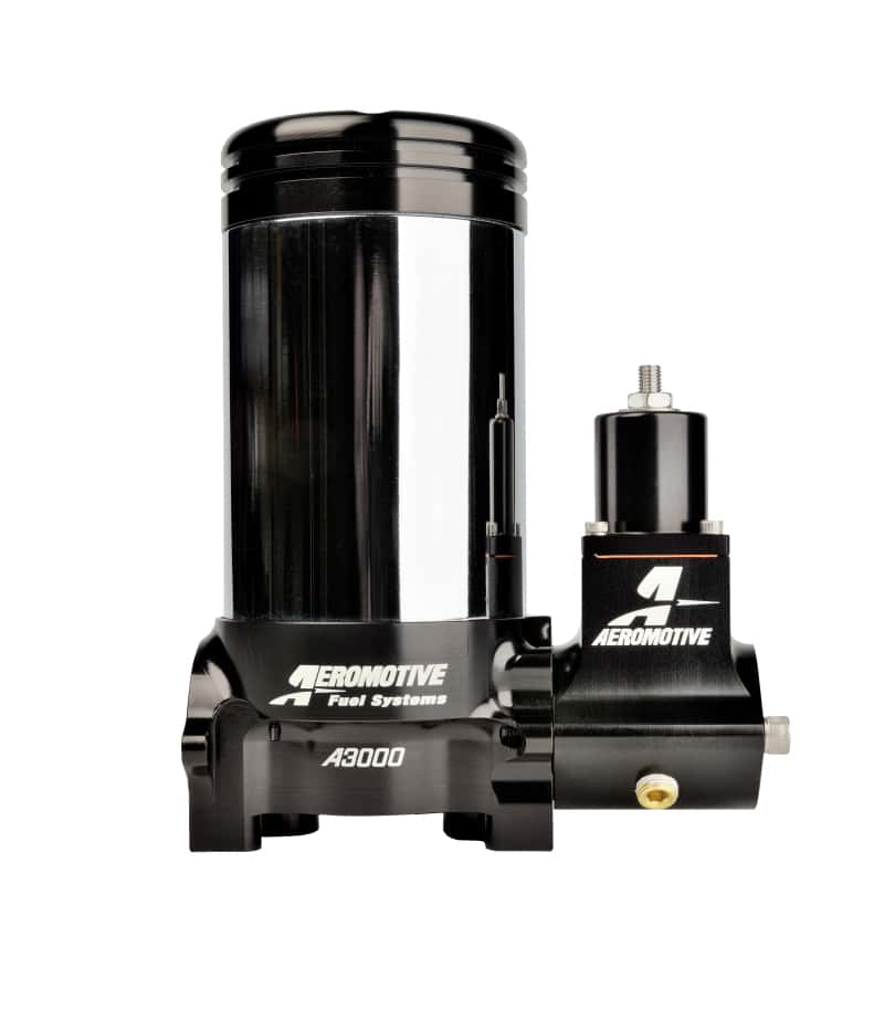 Aeromotive — Aeromotive A3000 Drag Race Carbureted Fuel Pump And Regulator Only (Pre-Filter NOT Incl)
Fuel Pump - view 1