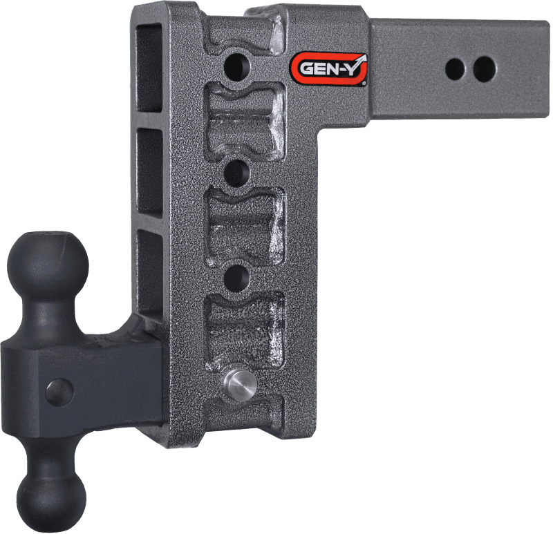GEN-Y Hitch — Gen-Y Mega Duty 3in Shank 9in Drop 3.5K TW 32K Hitch w/GH-0161 Dual-Ball
Drop Hitch - view 2