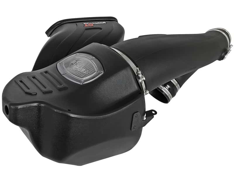 aFe — aFe POWER Momentum GT Pro Dry S Intake System 2017 Ford F-150 Raptor V6-3.5L (tt) EcoBoost
Momentum GT Intake - view 3