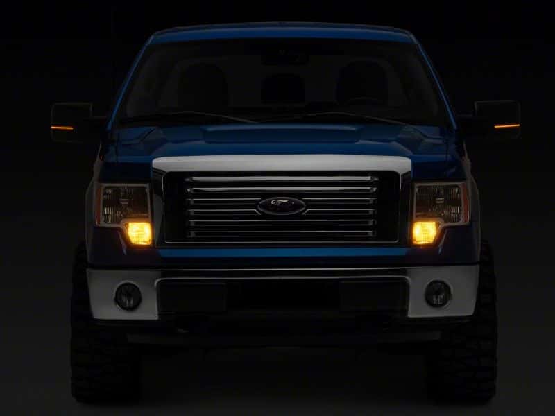 Raxiom — Raxiom 09-14 Ford F-150 Axial Series Sequential LED Mirror Mounted Turn Signals- Smoked
Lights - view 4