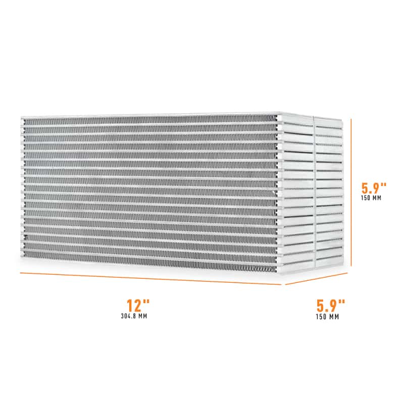 Mishimoto — Mishimoto Universal Air-to-Water Intercooler Core - 12in / 6in / 6in
Intercooler Core - view 4