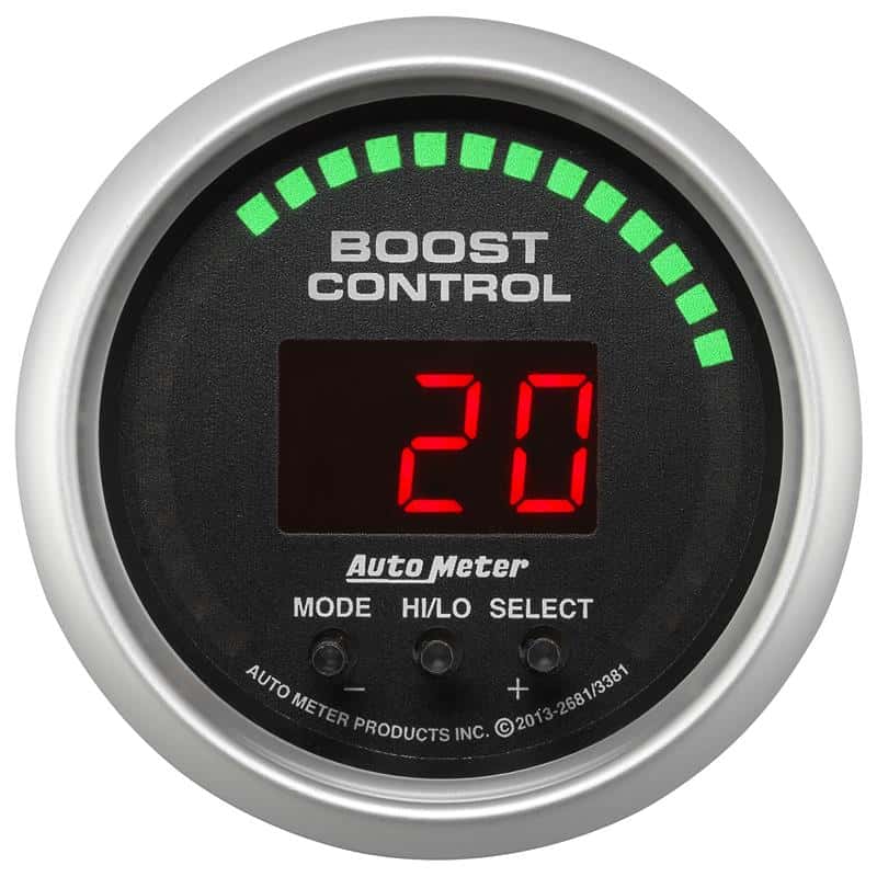 AutoMeter — Autometer Sport-Comp 52mm 30inHG/30psi Digital Boost Controller
2-1/16" BOOST CONTRO - view 2