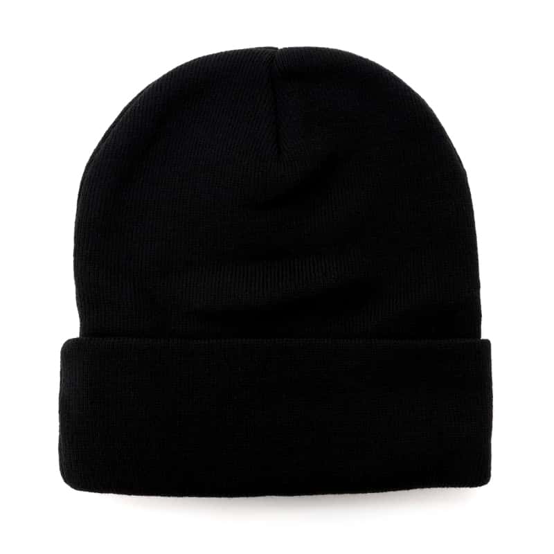 BLOX Racing — BLOX Racing Classic Beanie - Black w/ Stacked Logo - view 3