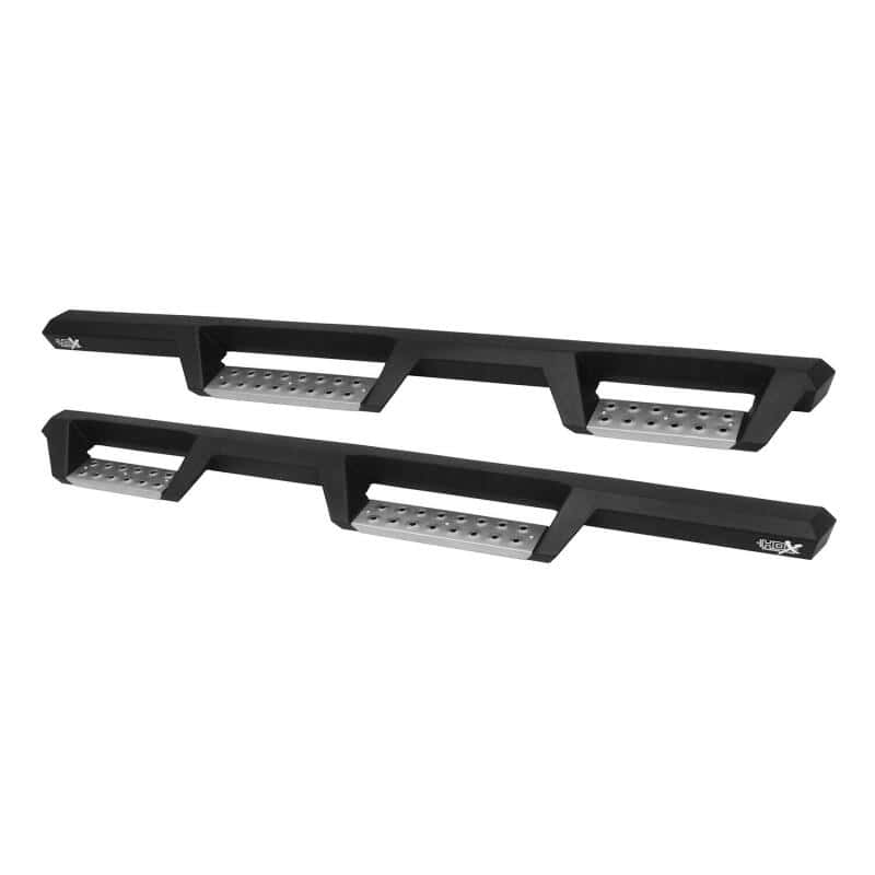 Westin — Westin 07-18 Jeep Wrangler JKU 4dr. HDX Stainless Drop Nerf Step Bars - Tex. Blk
Nerf/Step Bar - view 3