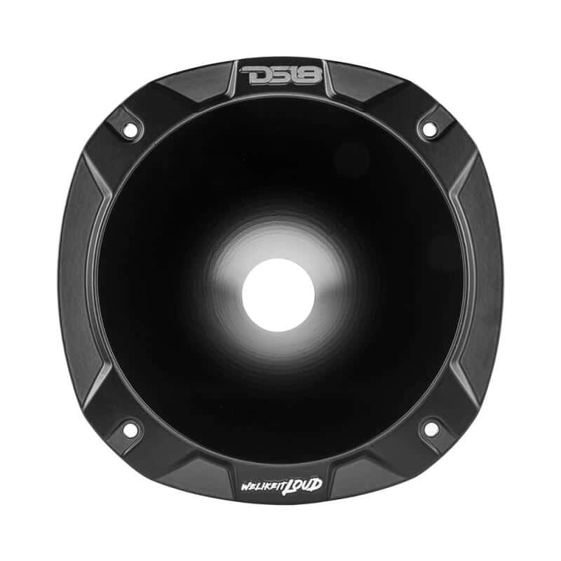 DS18 — DS18 2in Long Bolt-On Throat Horn 27 Degree 10.84in Depth Black Aluminum - view 2