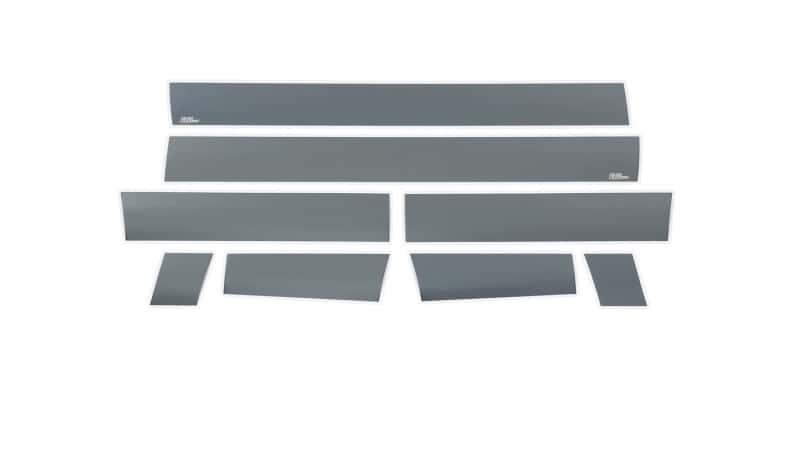 Putco — Putco 07-14 Cadillac Escalade - 6in Wide (8pcs) Black Platinum Rocker Panels
Rocker Panel Molding - view 1