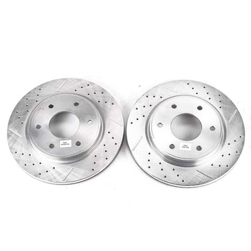 PowerStop — Power Stop 05-06 Infiniti QX56 Front Evolution Drilled & Slotted Rotors - Pair
PowerStop XPR - view 1