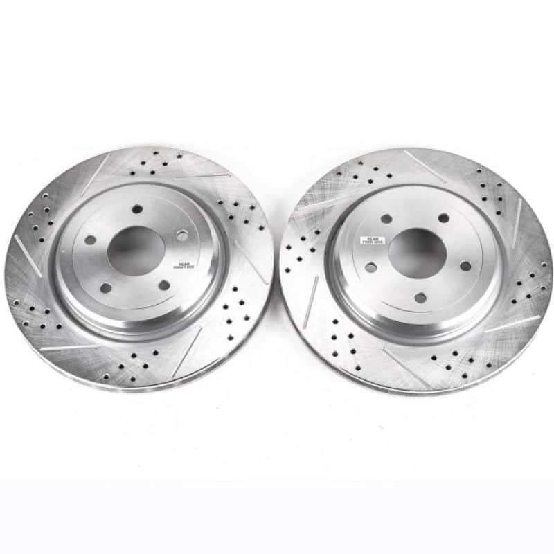 PowerStop — Power Stop 06-13 Chevrolet Corvette Rear Evolution Drilled & Slotted Rotors - Pair
PowerStop XPR - view 1