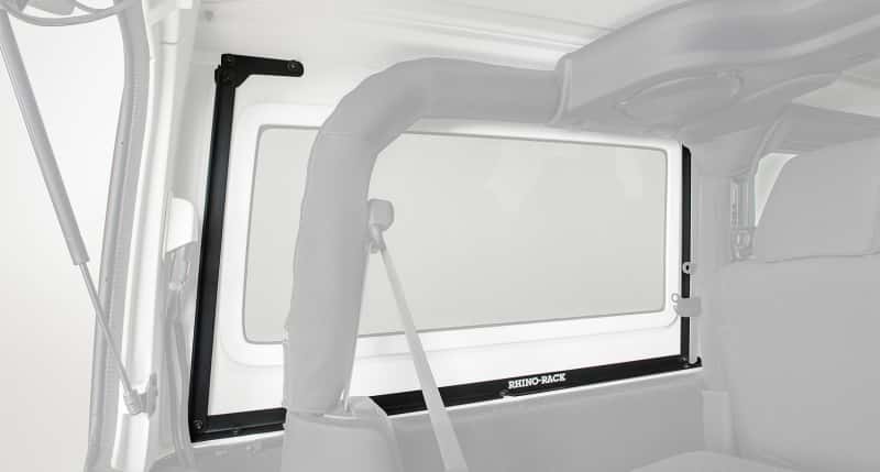 Rhino-Rack — Rhino-Rack 07-18 Jeep Wrangler JK 2 Door 2 Base Backbone Mounting System
Roof Rack - view 4