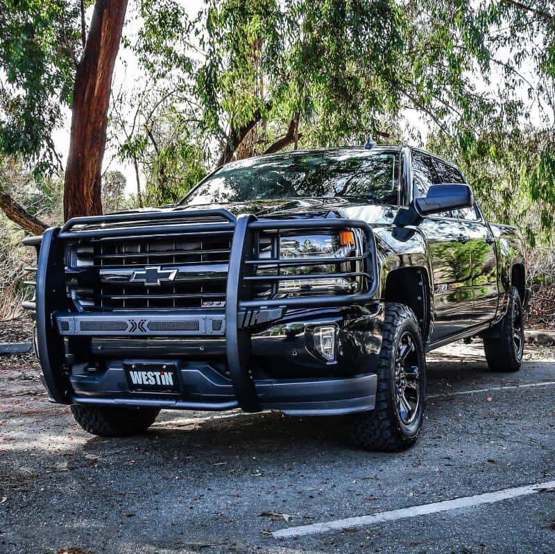 Westin — Westin 16-18 Chevy Silverado 1500 Sportsman X Grille Guard - Textured Black
Grille Guard - view 7