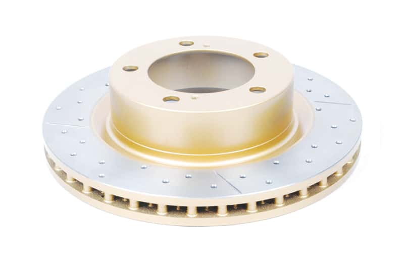DBA — DBA 09-15 Toyota Landcruiser / 10-13 Lexus GX460 Front Drilled & Slotted Street Series Rotor
X Street Series
Brake Rotor - view 1