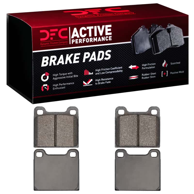 DFC — DFC 61-04 Alfa Romeo Alfeta Front/Rear Active Performance Pads - Low Metallic
DFC Brake Pad Set - view 1