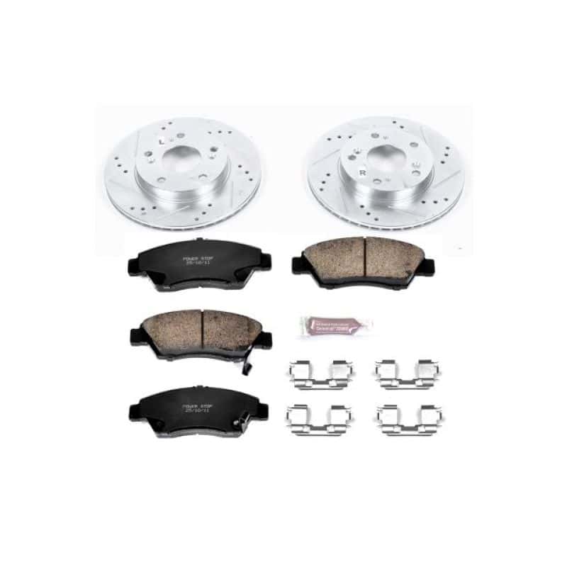 PowerStop — Power Stop 13-15 Acura ILX Front Z23 Evolution Sport Brake Kit - view 1