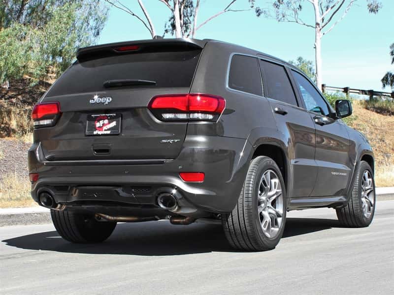 aFe — aFe MACHForce XP Cat-Back Exhaust Stainless No Tips 12-15 Jeep Grand Cherokee SRT/SRT-8 V8 Hemi 6.4L
Cat-Back Exhaust - view 6