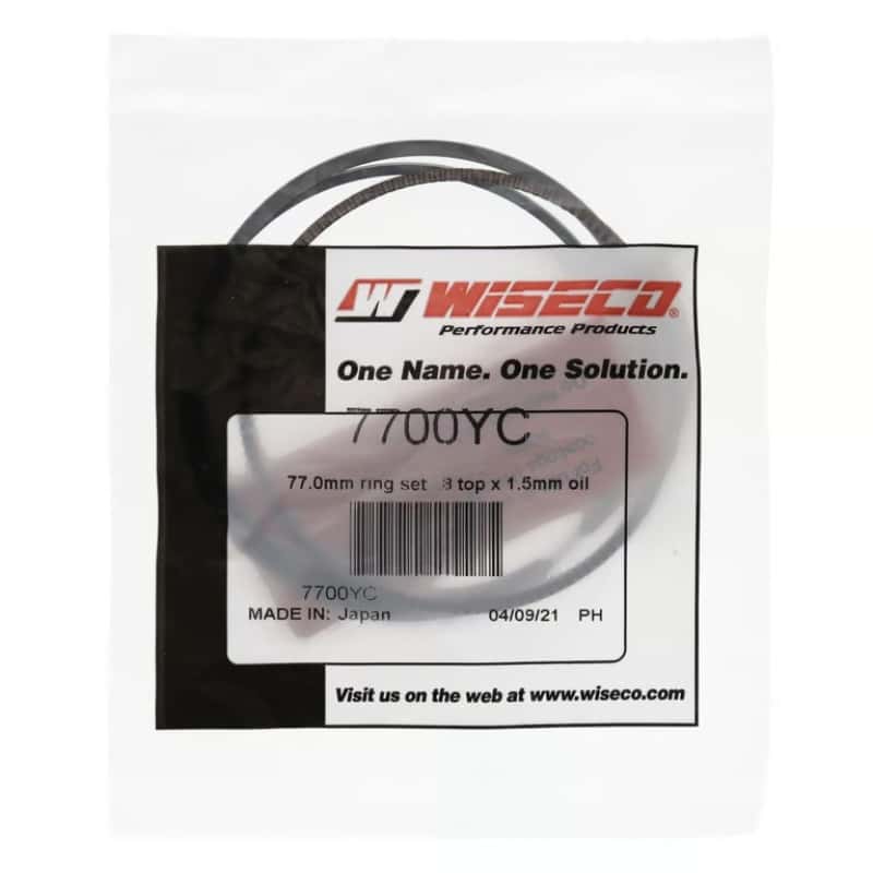 Wiseco — Wiseco 77.00mm Ring Set .8 x 1.5mm
Piston Rings - view 4