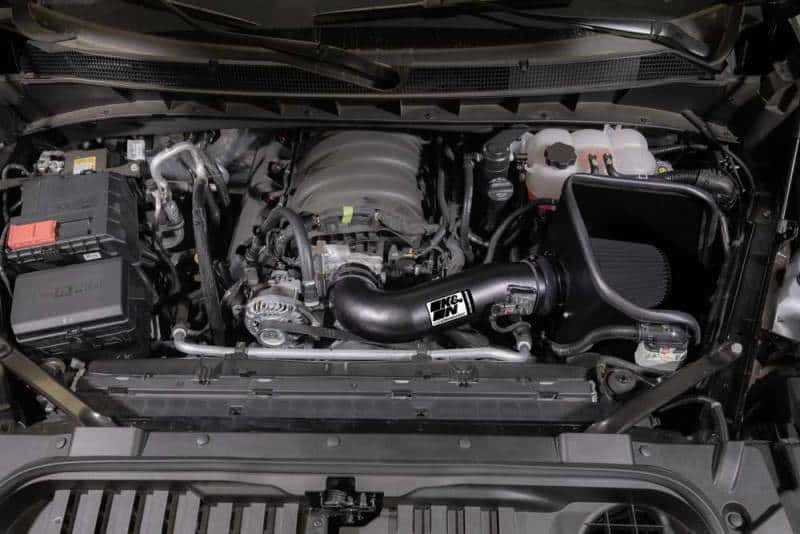 K&N Engineering — K&N 2019 Chevrolet Silverado 1500 5.3L V8 Black Performance Intake Kit
Performance Air Inta
Air Intake System - view 11