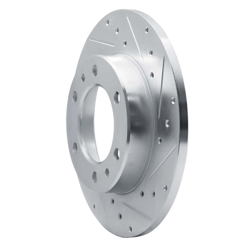 R1 Concepts — R1 81-85 Toyota Pickup Front Right Drilled & Slotted Silver Brake Rotor
R1 Brake Rotor Drill - view 2