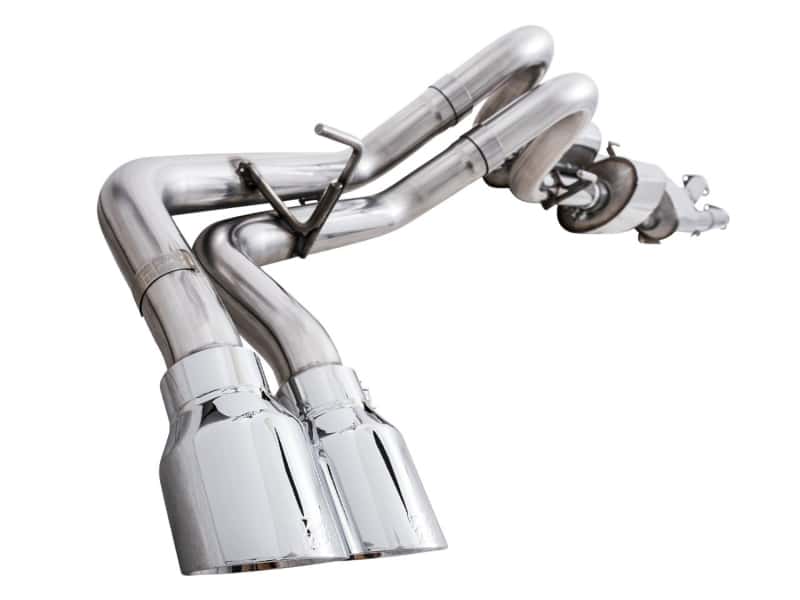 AWE Tuning — AWE 16-22 Toyota Tacoma 0FG Catback Exhaust w/ BashGuard - Dual Chrome Silver Tips
0FG Catback - view 20