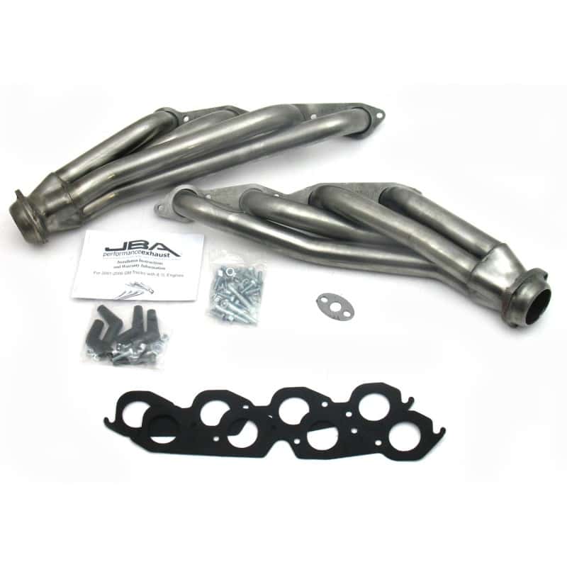 JBA — JBA 01-03 Gm Truck 8.1L BBC w/o EGR/A.I.R. 1-3/4in Primary Raw 409SS Cat4Ward Header
Exhaust Header - view 2