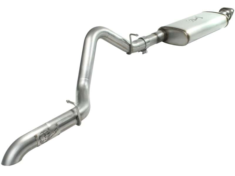 aFe — aFe MACHForce XP Exhaust Cat-Back SS-409 04-06 Jeep Wrangler TJ Unl L6 4.0L 2.5in Off-Road No Tip
Cat-Back Exhaust
ExhstSysKt - view 1