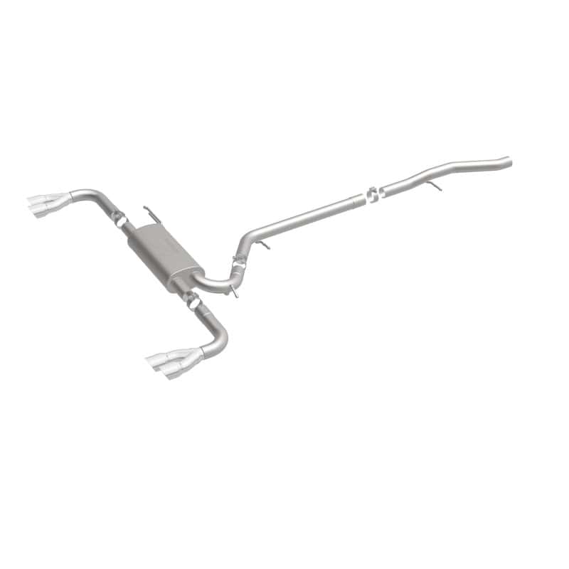Magnaflow — MagnaFlow 15-17 GMC Terrain V6 3.6L 409SS Cat-Back Exhaust Quad Split Rear with 3in Polished Tips
Cat-Back - view 4