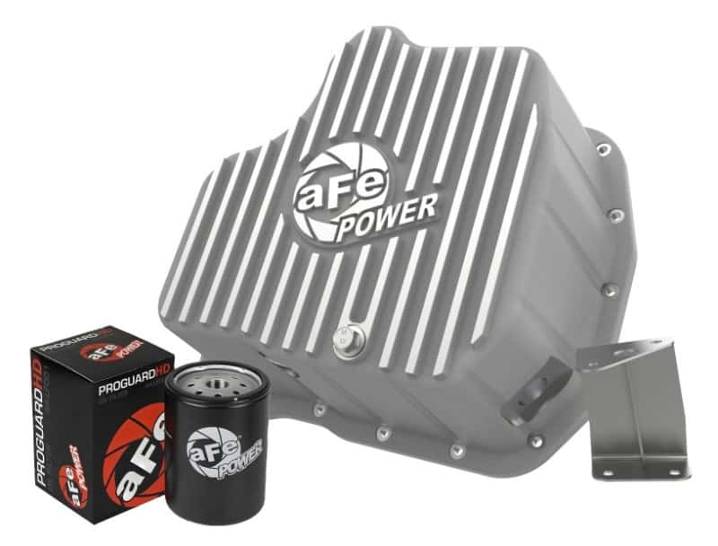 aFe — aFe Power 11-16 GM Diesel 2500HD / 3500HD V8-6.6L (TD) Street Series Engine Oil Pan Raw w/ Machined
Engine Oil Pan - view 2