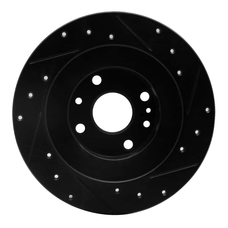 R1 Concepts — R1 01-05 Mazda Miata Rear Left Drilled & Slotted Black Brake Rotor
R1 Brake Rotor Drill - view 5