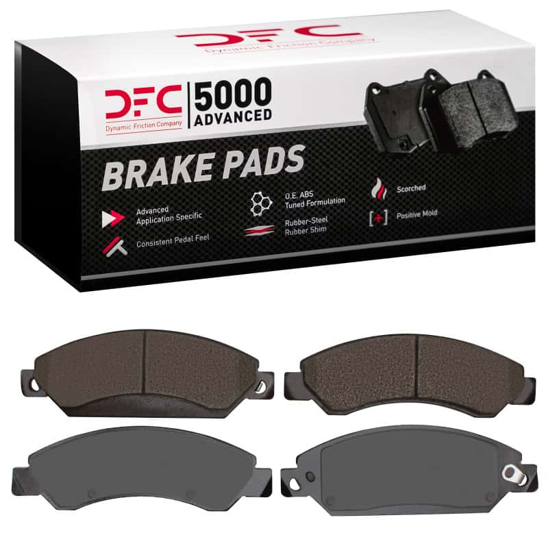 DFC — DFC 05-08 Cadillac Escalade Front 5000 Advanced Ceramic Brake Pads
DFC Brake Pad Set - view 1