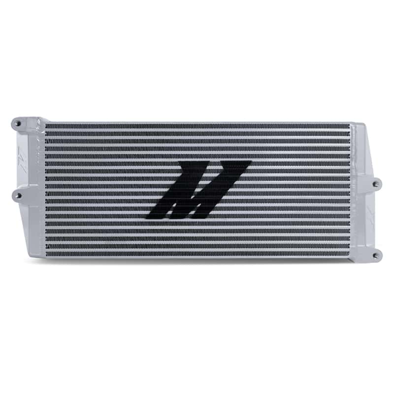 Mishimoto — Mishimoto Heavy-Duty Oil Cooler - 17in. Opposite-Side Outlets - Silver
Oiler Cooler - view 2