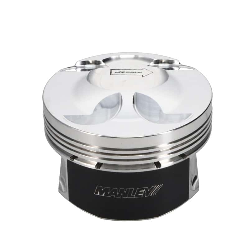 Manley Performance — Manley Ford 3.5L Ecoboost 3.652in Bore 1.239in 10.0:1 CR -0.5cc Dome Extreme Duty Piston Set
Piston Set - view 7