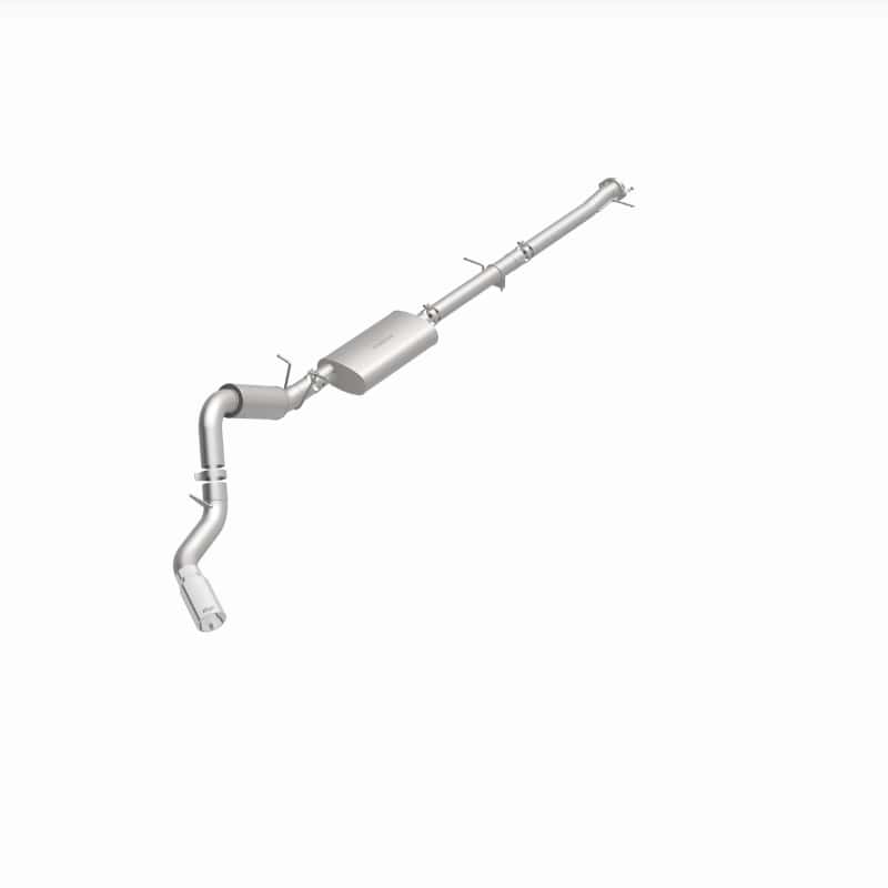 Magnaflow — MagnaFlow 2022+ GM 2500/3500HD 6.6L Gas Single Passenger Side Rear Exit Cat-Back Exhaust - view 28